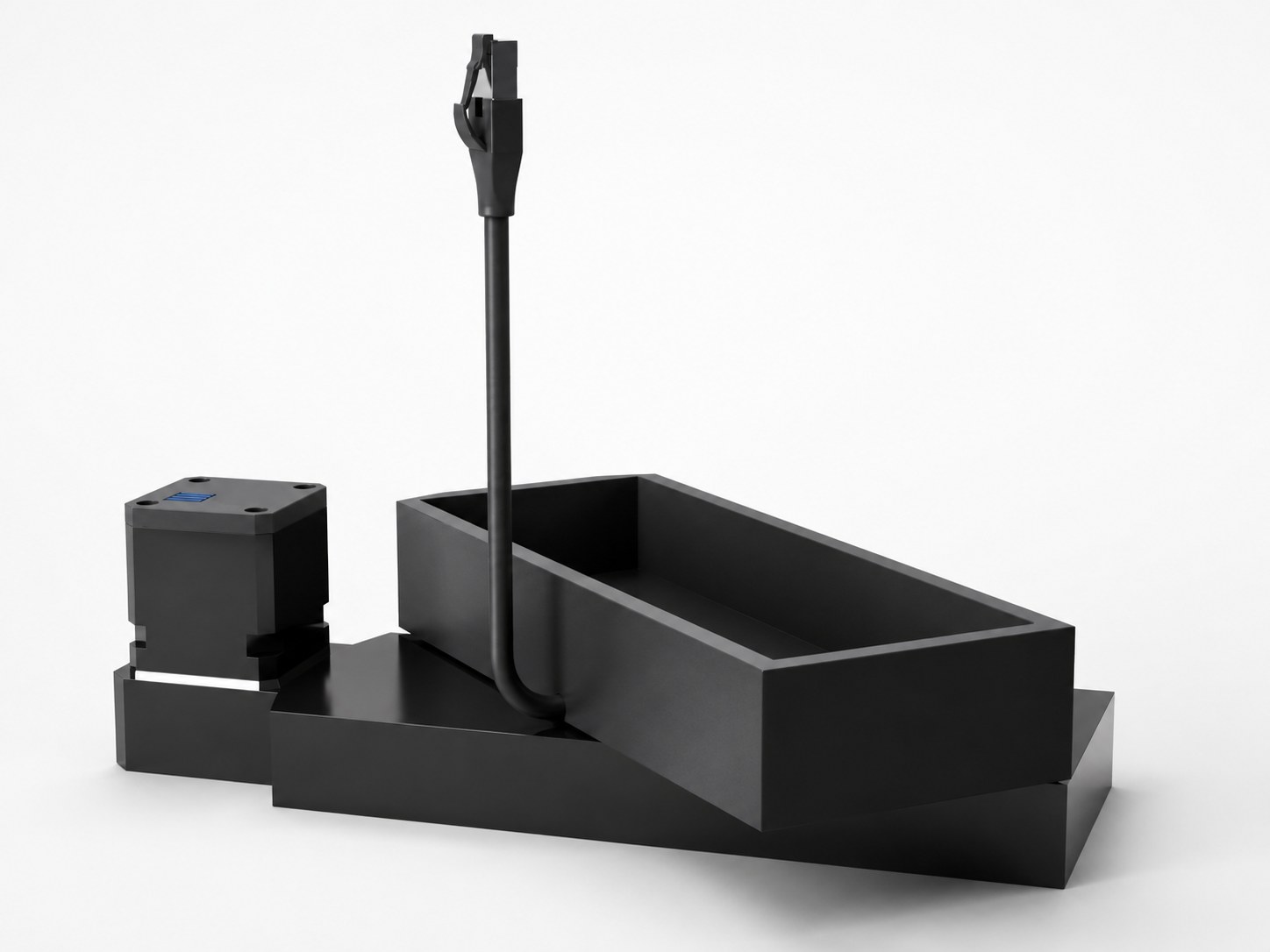Standalone rotating base submodule development render.